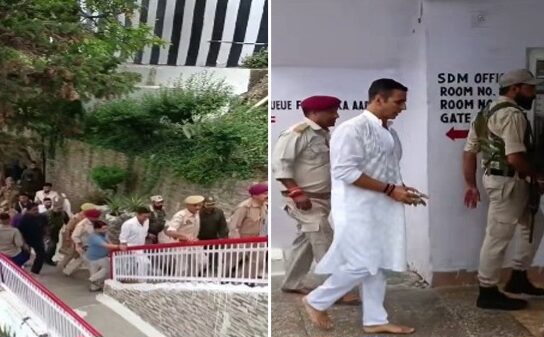 वेलकम टू द जंगल’ की रिलीज से पहले मां वैष्णो देवी की शरण में पहुंचे अक्षय कुमार, मांगा सफलता का आशीर्वाद